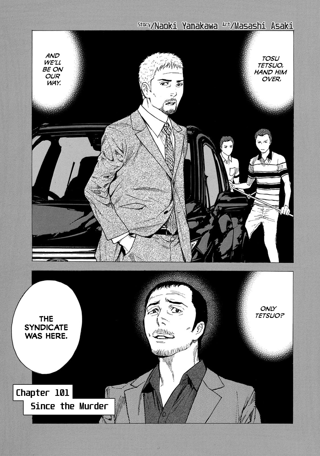 My Home Hero Chapter 101 page 1 - Chapter 101: Since the murder