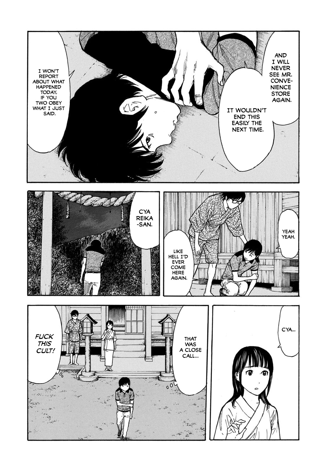 My Home Hero Chapter 104 page 12 - Chapter 104: Reika's Seriousness