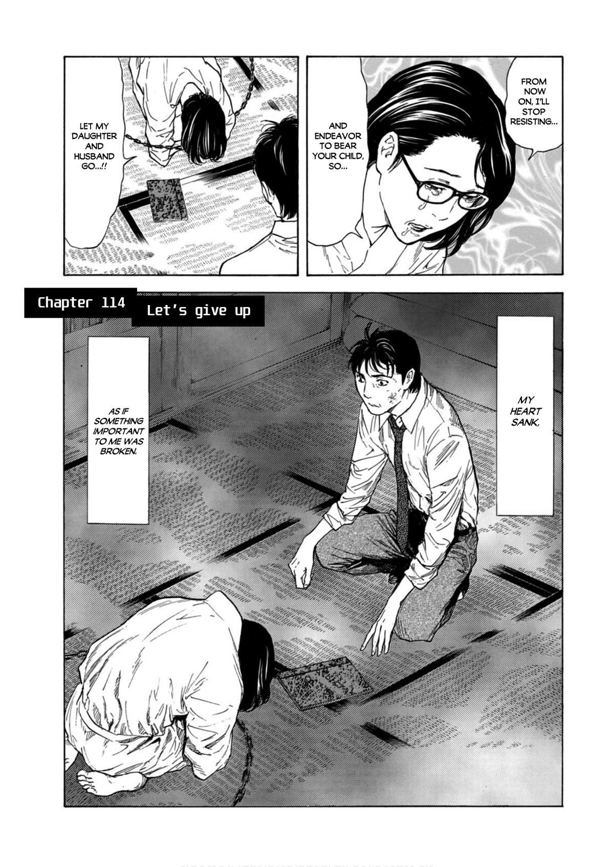 My Home Hero Chapter 114 page 1 - Chapter 114: Let's Give Up
