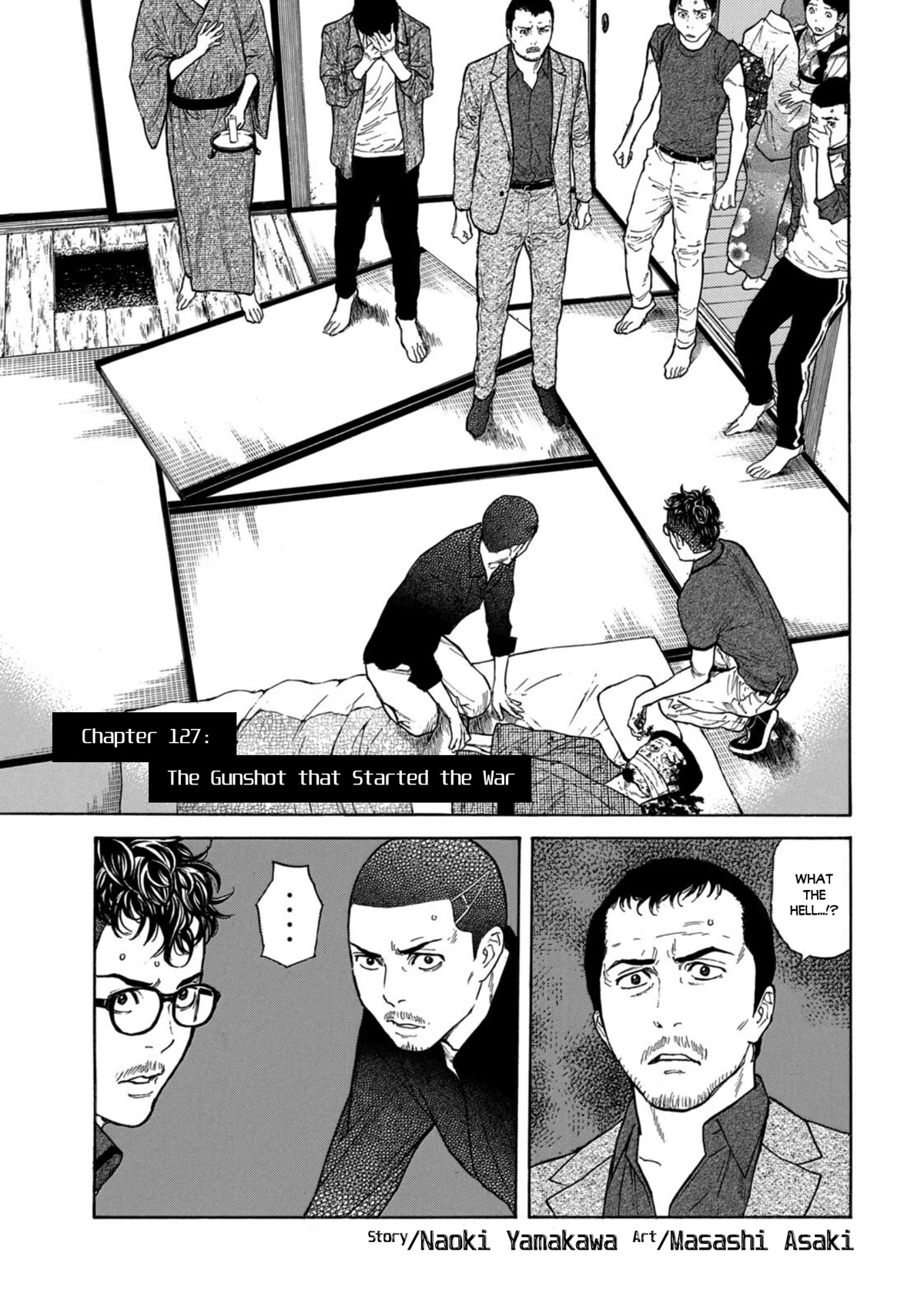 My Home Hero Chapter 127 page 1 - Chapter 127: The Gunshot that Started the War