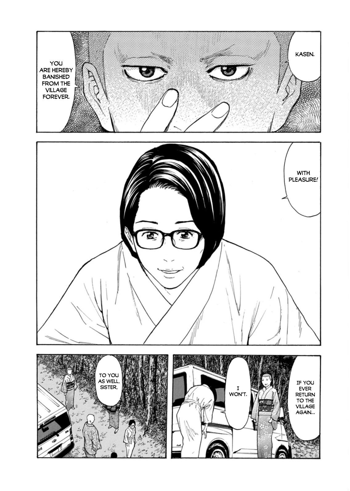 My Home Hero Chapter 133 page 21 - Chapter 133: Kocho and Kasen