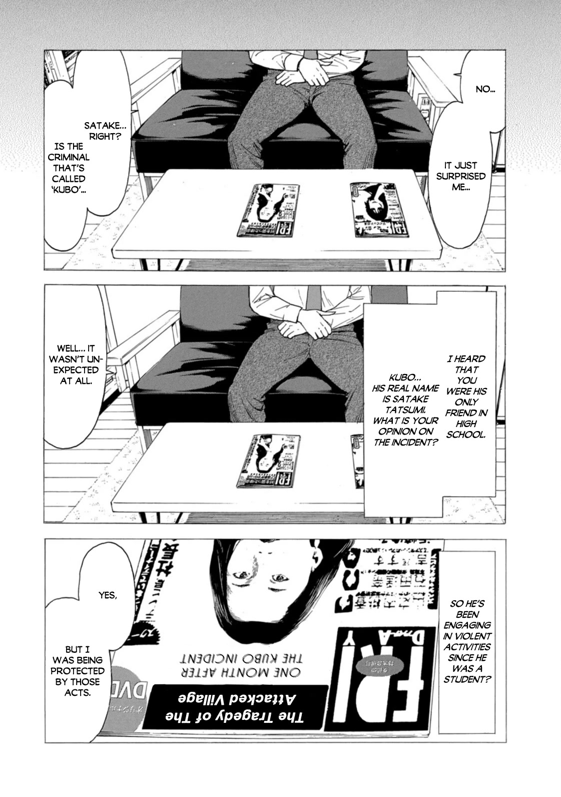 My Home Hero Chapter 138 page 10 - Chapter 138: Satake Tatsumi