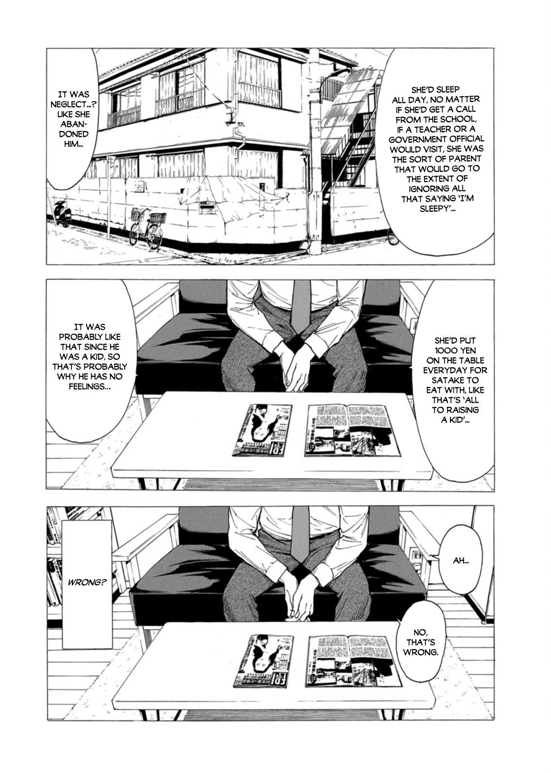 My Home Hero Chapter 138 page 12 - Chapter 138: Satake Tatsumi