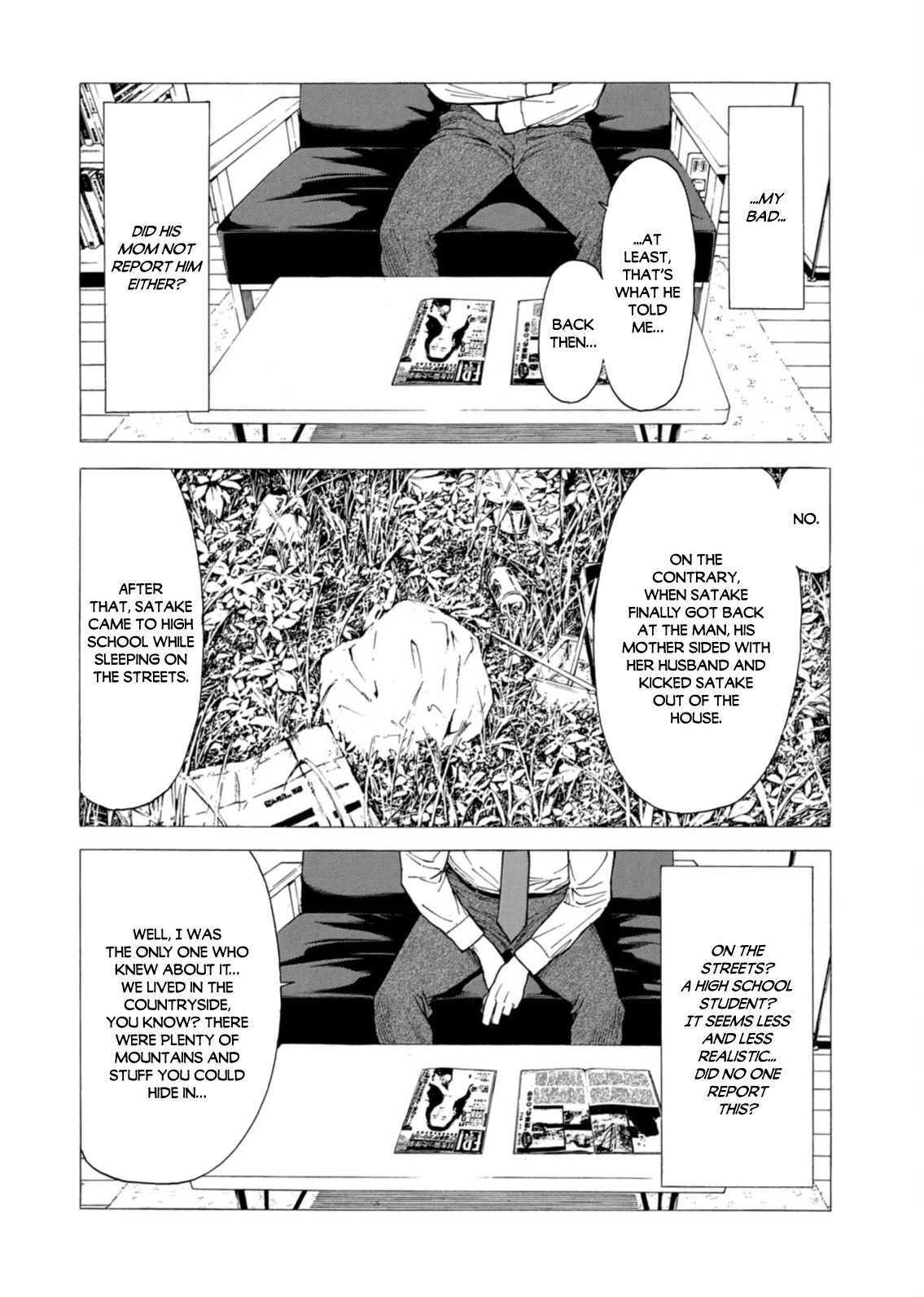 My Home Hero Chapter 138 page 14 - Chapter 138: Satake Tatsumi