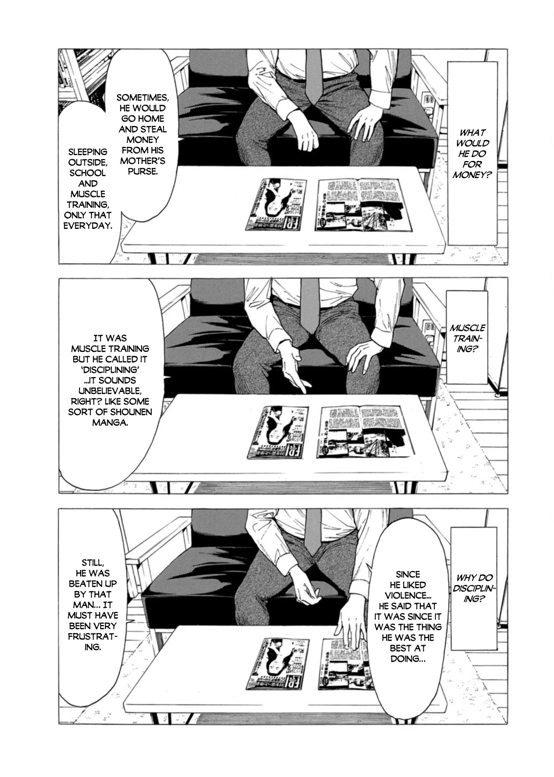 My Home Hero Chapter 138 page 15 - Chapter 138: Satake Tatsumi