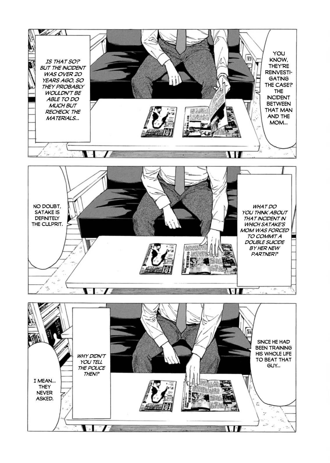 My Home Hero Chapter 138 page 16 - Chapter 138: Satake Tatsumi
