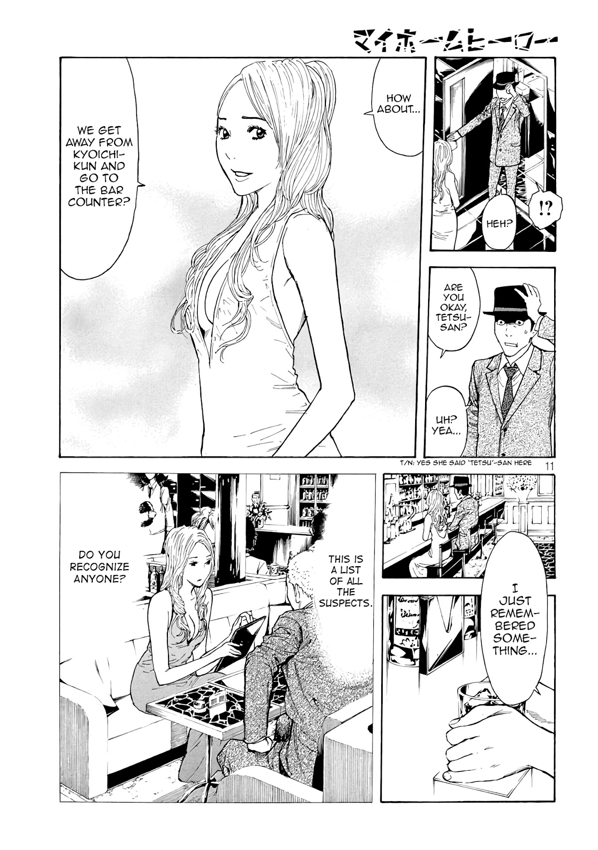 My Home Hero Chapter 14 page 11 - Chapter 14: Nobuto's Woman