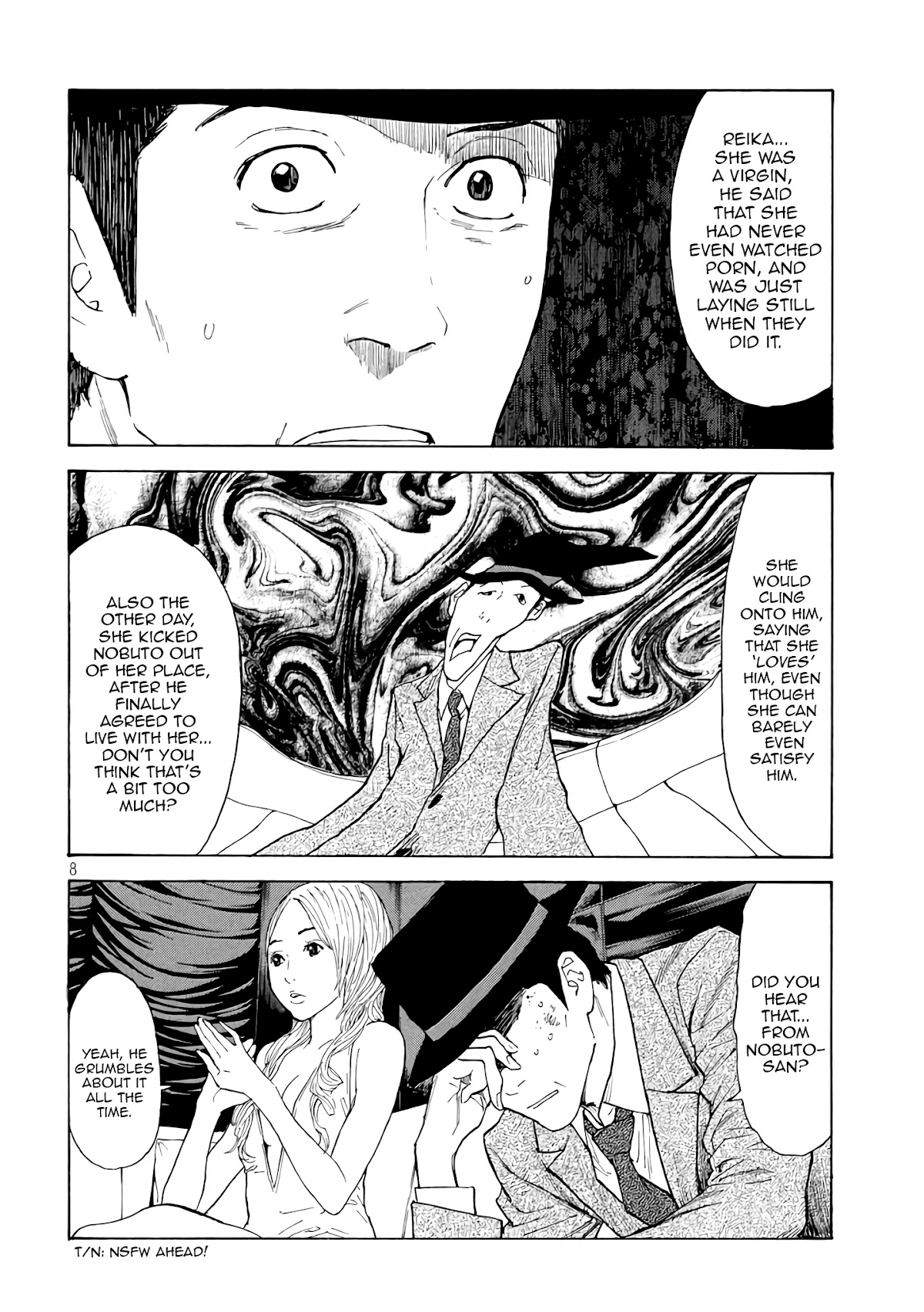 My Home Hero Chapter 14 page 8 - Chapter 14: Nobuto's Woman