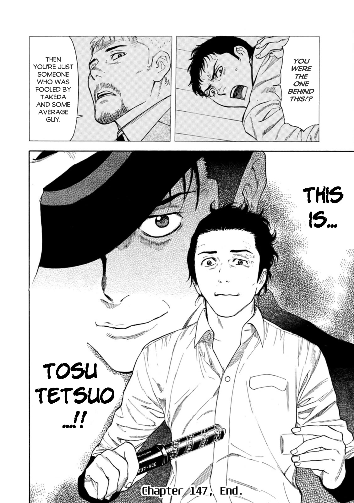 My Home Hero Chapter 147 page 19 - Chapter 147: Tosu Tetsuo