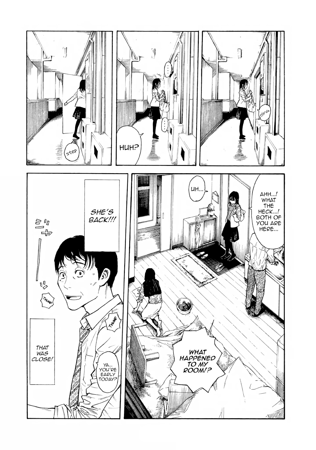 My Home Hero Chapter 2 page 15 - Chapter 2: My Wife Was The First To Arrive At The Scene of The Crime