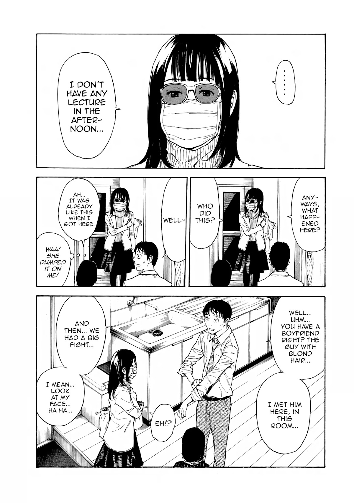 My Home Hero Chapter 2 page 16 - Chapter 2: My Wife Was The First To Arrive At The Scene of The Crime
