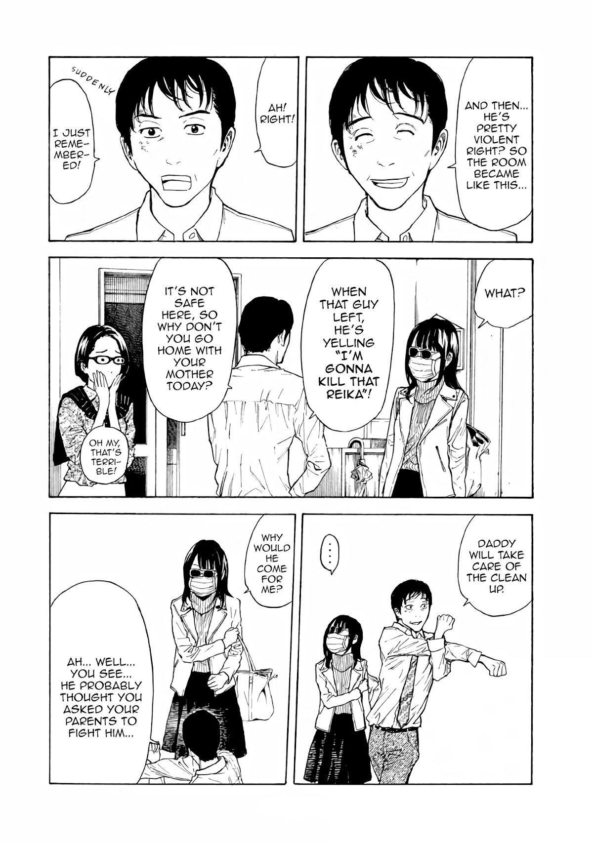 My Home Hero Chapter 2 page 17 - Chapter 2: My Wife Was The First To Arrive At The Scene of The Crime