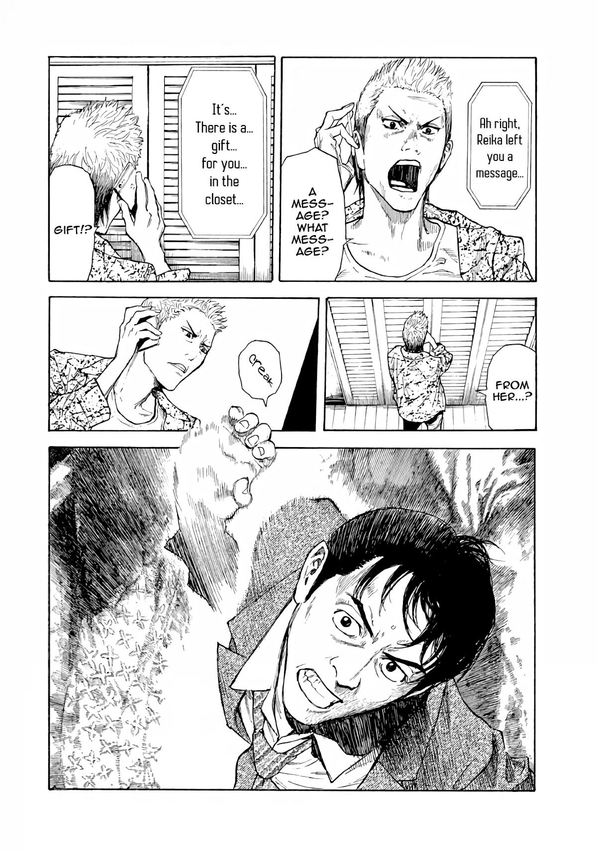 My Home Hero Chapter 2 page 3 - Chapter 2: My Wife Was The First To Arrive At The Scene of The Crime