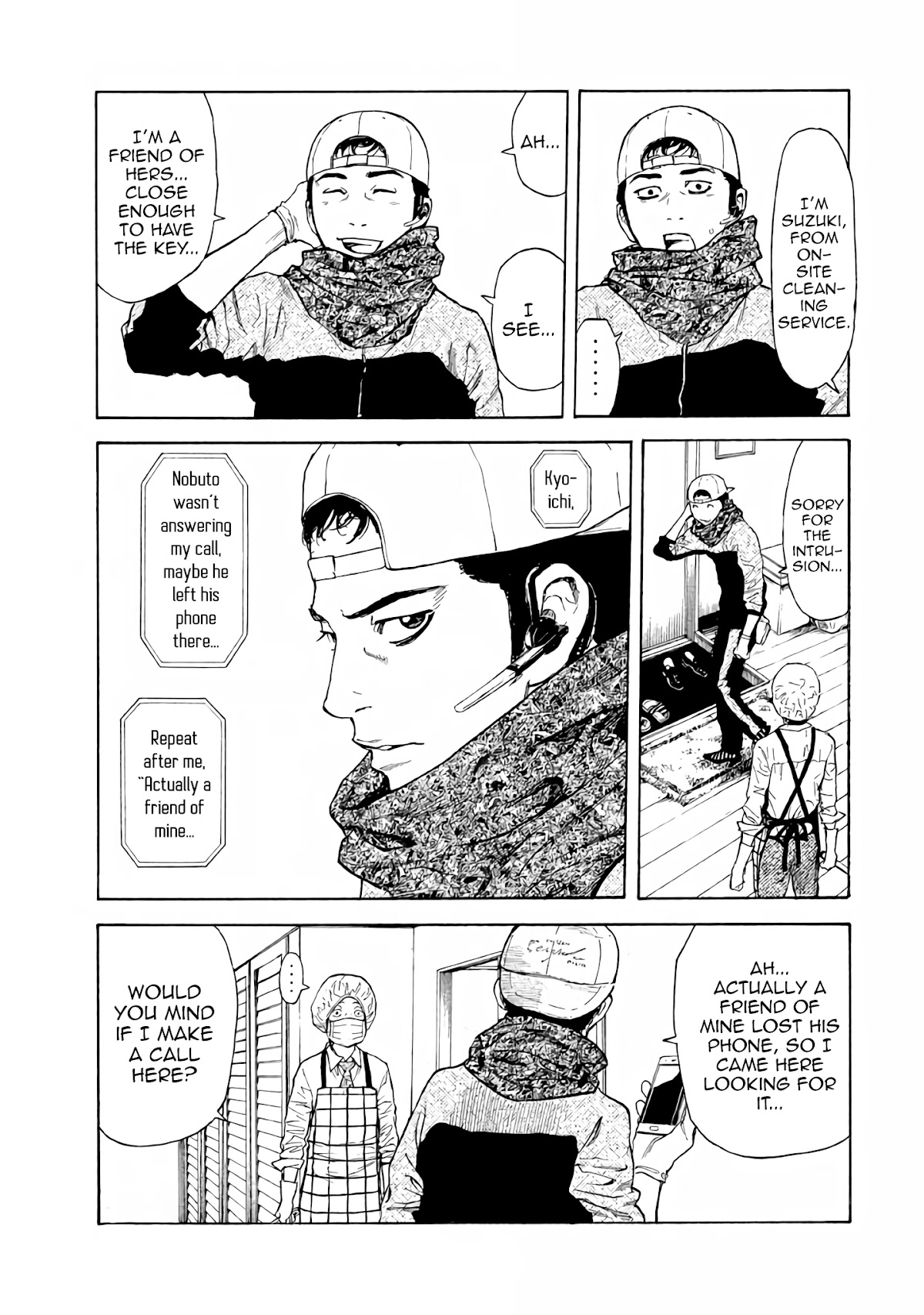 My Home Hero Chapter 2 page 32 - Chapter 2: My Wife Was The First To Arrive At The Scene of The Crime