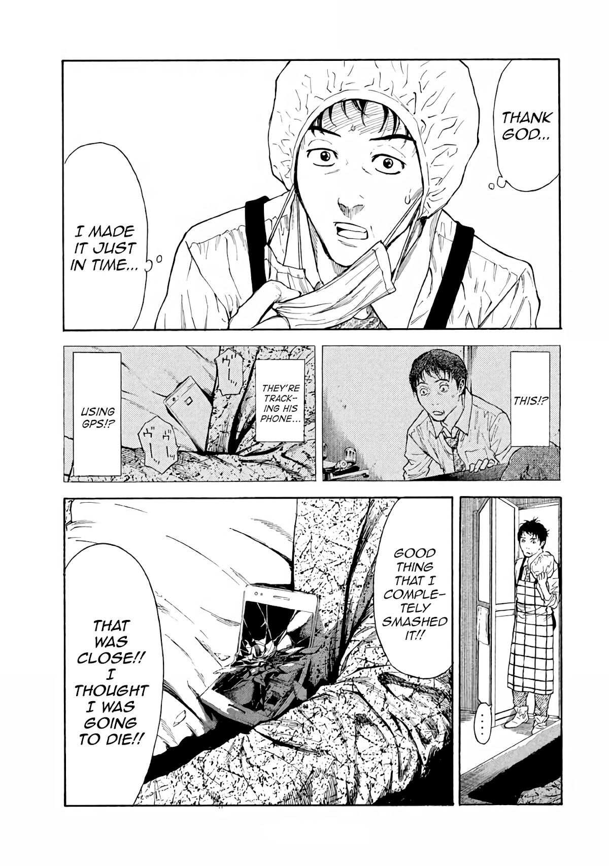 My Home Hero Chapter 2 page 36 - Chapter 2: My Wife Was The First To Arrive At The Scene of The Crime