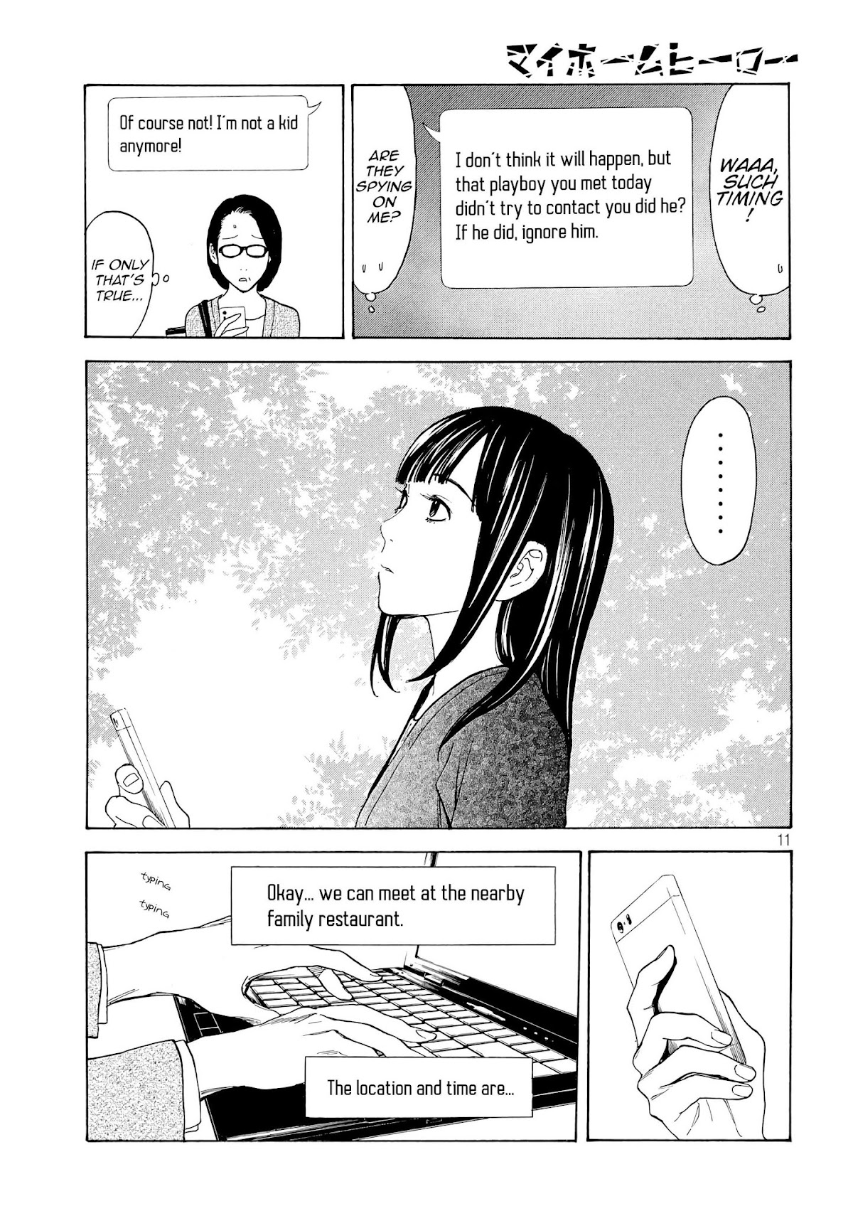 My Home Hero Chapter 27 page 11 - Chapter 27: Reika's Resolve
