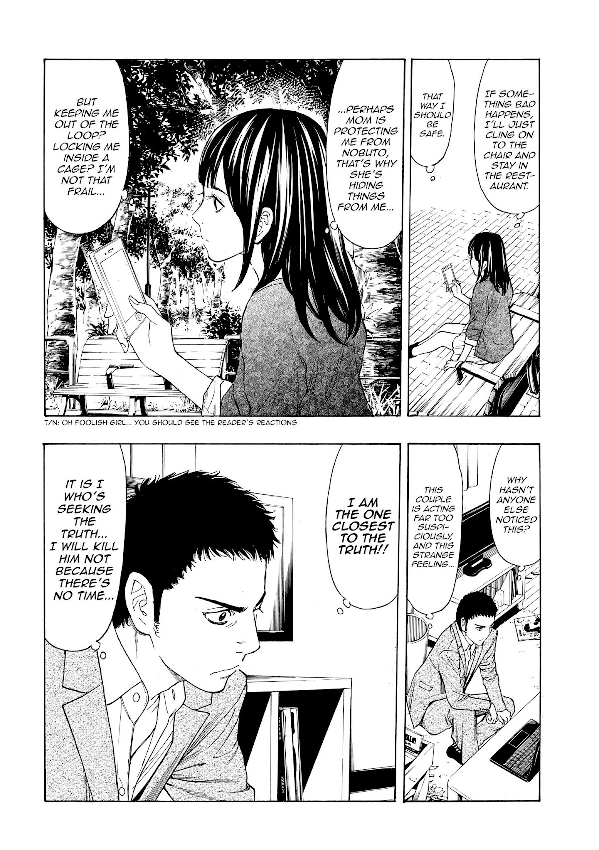 My Home Hero Chapter 27 page 12 - Chapter 27: Reika's Resolve