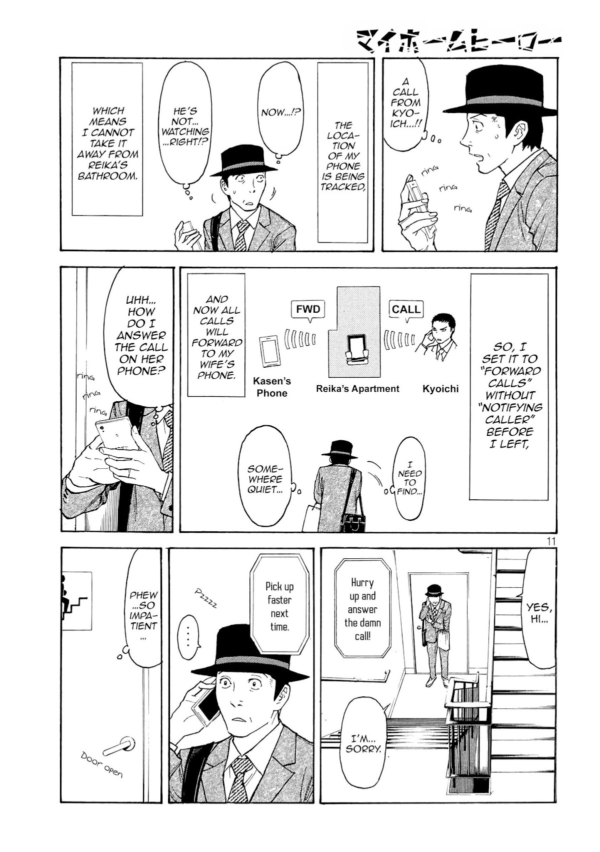 My Home Hero Chapter 28 page 11 - Chapter 28: The Right Choice