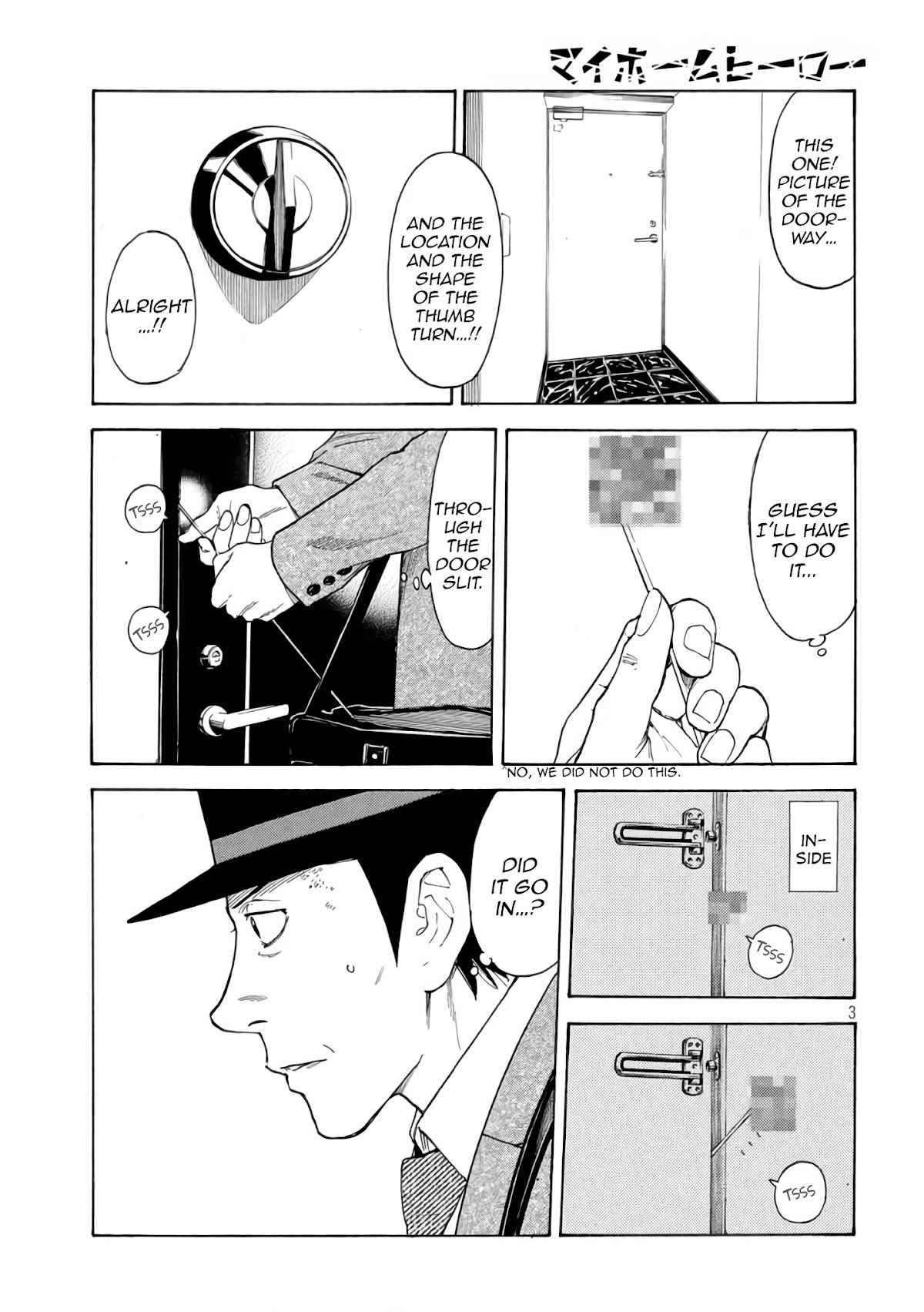 My Home Hero Chapter 29 page 3 - Chapter 29: Thumb Turn