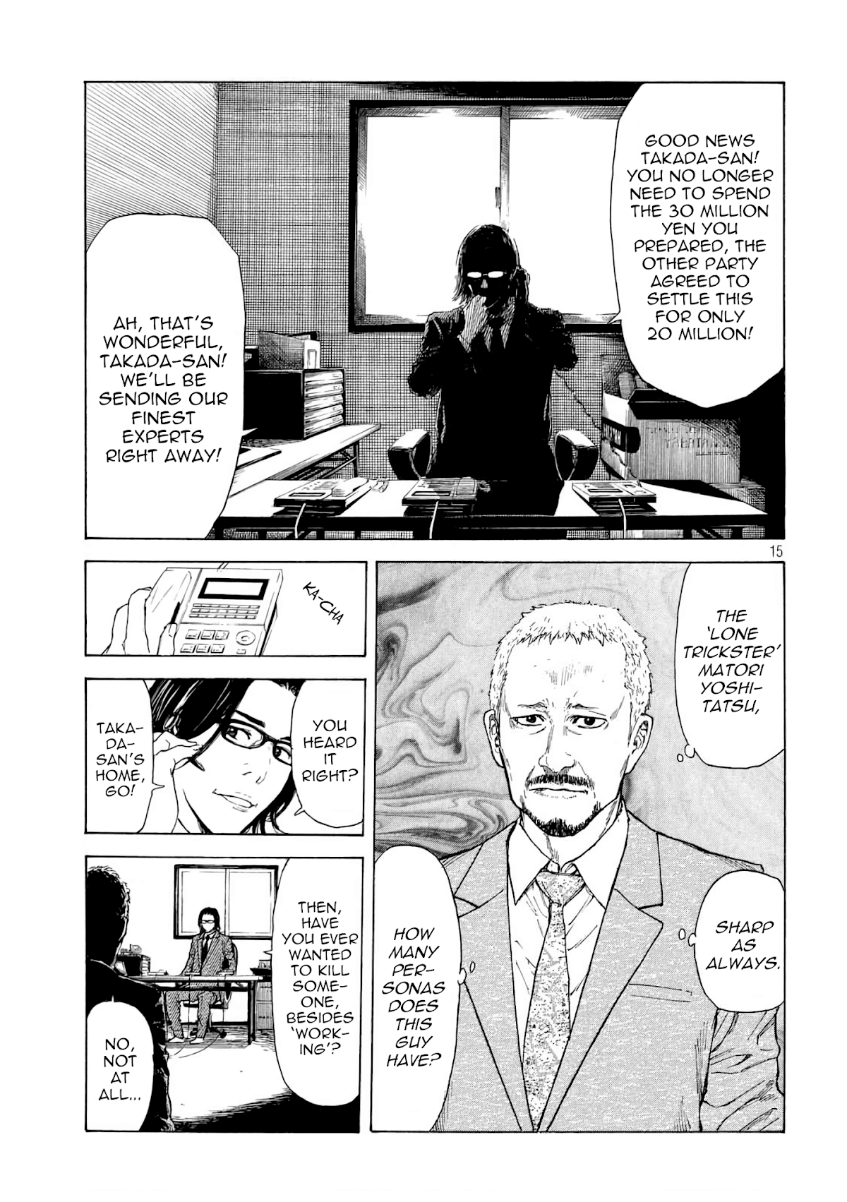 My Home Hero Chapter 3 page 15 - Chapter 3: Starting Today, I am a Murderer
