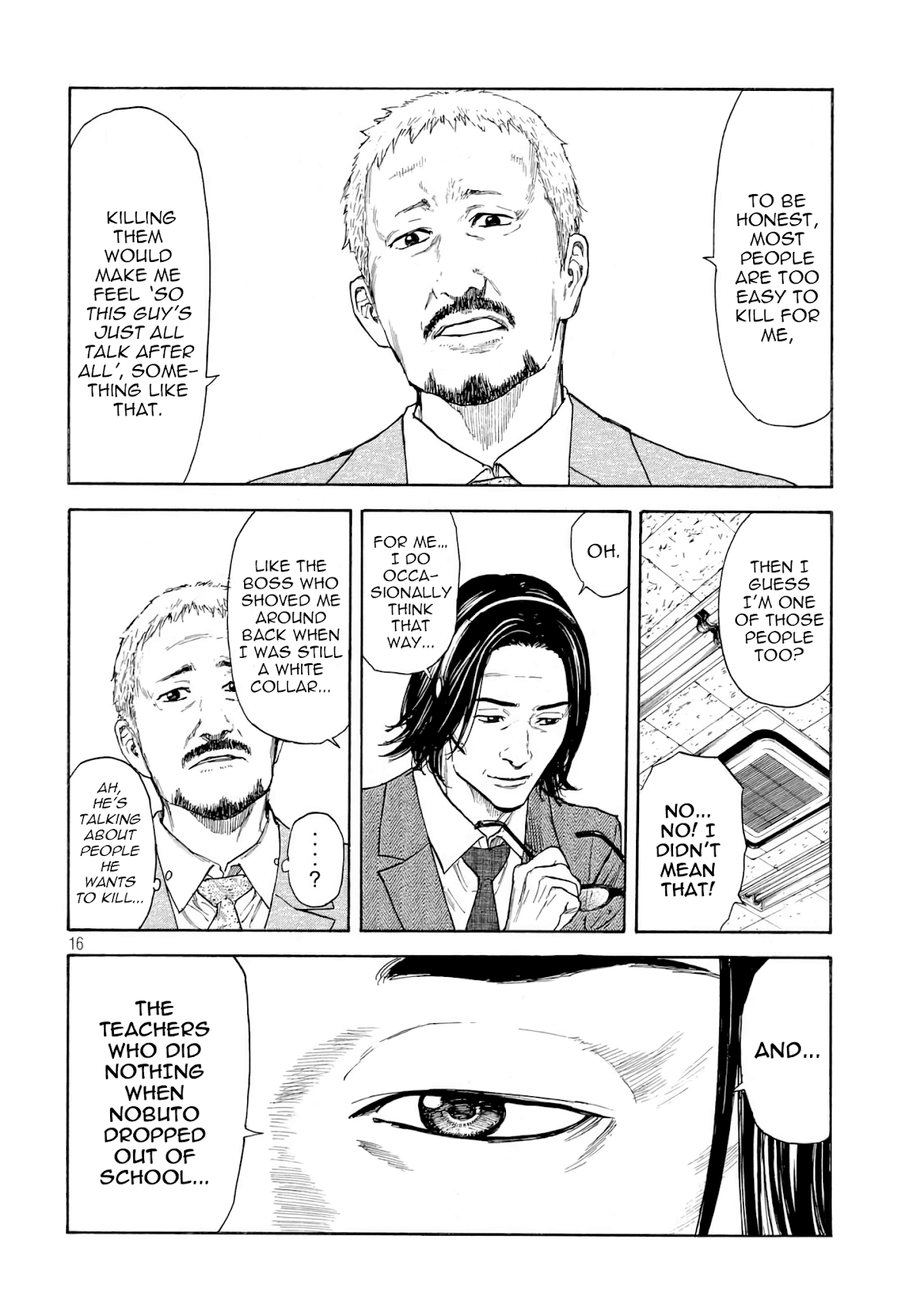 My Home Hero Chapter 3 page 16 - Chapter 3: Starting Today, I am a Murderer