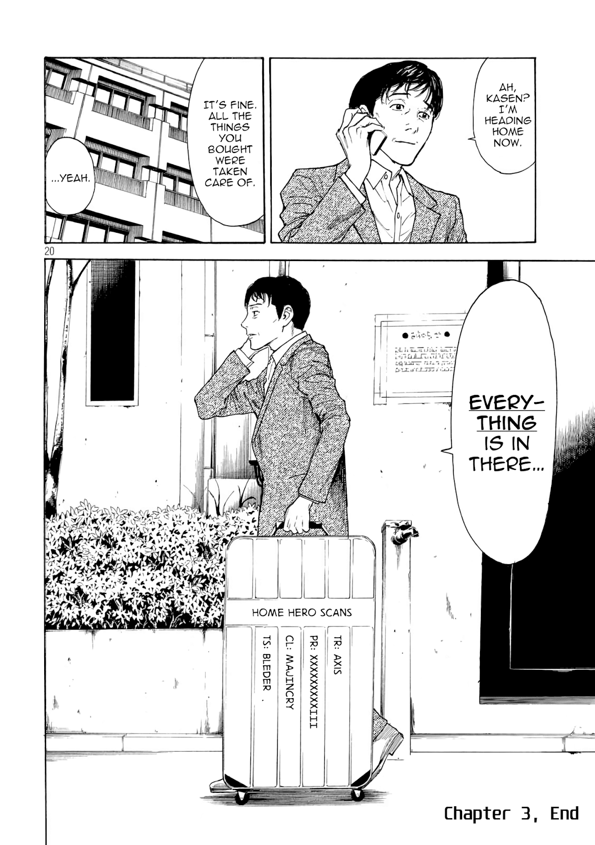 My Home Hero Chapter 3 page 19 - Chapter 3: Starting Today, I am a Murderer