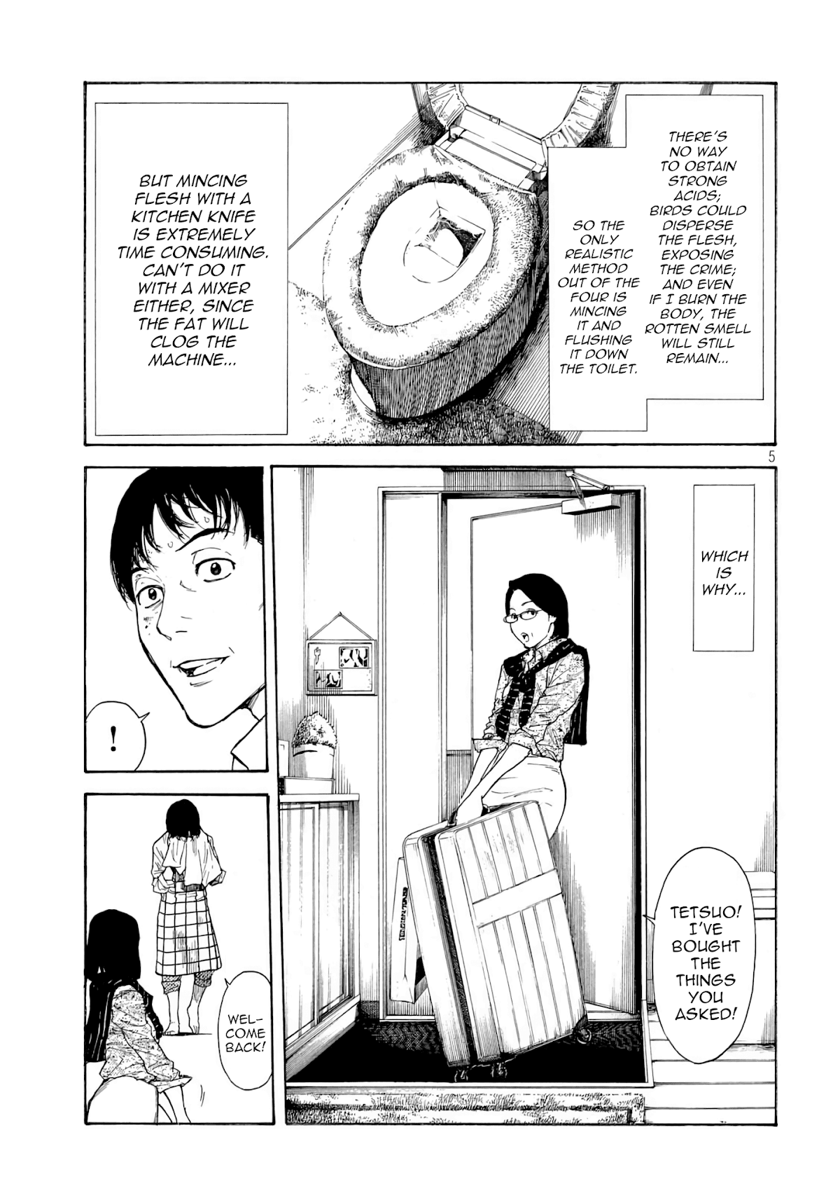 My Home Hero Chapter 3 page 5 - Chapter 3: Starting Today, I am a Murderer