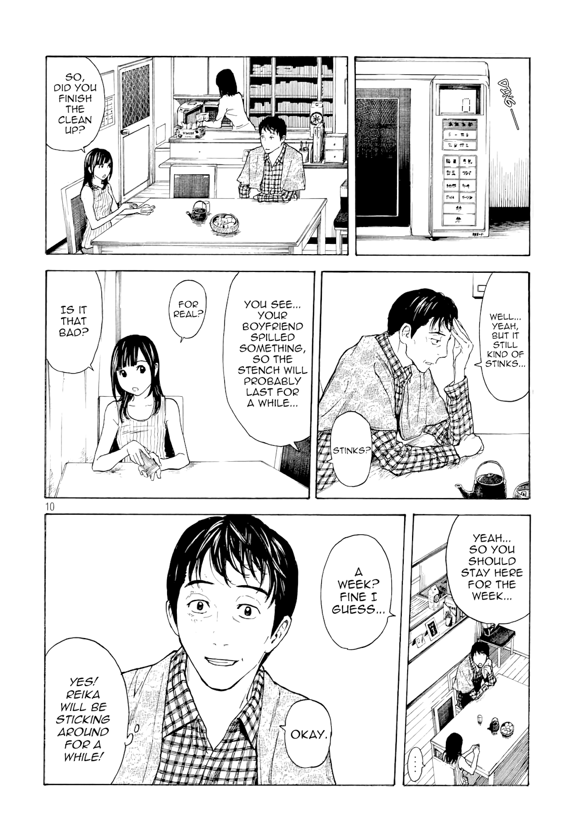 My Home Hero Chapter 4 page 10 - Chapter 4: Sushizanmai!