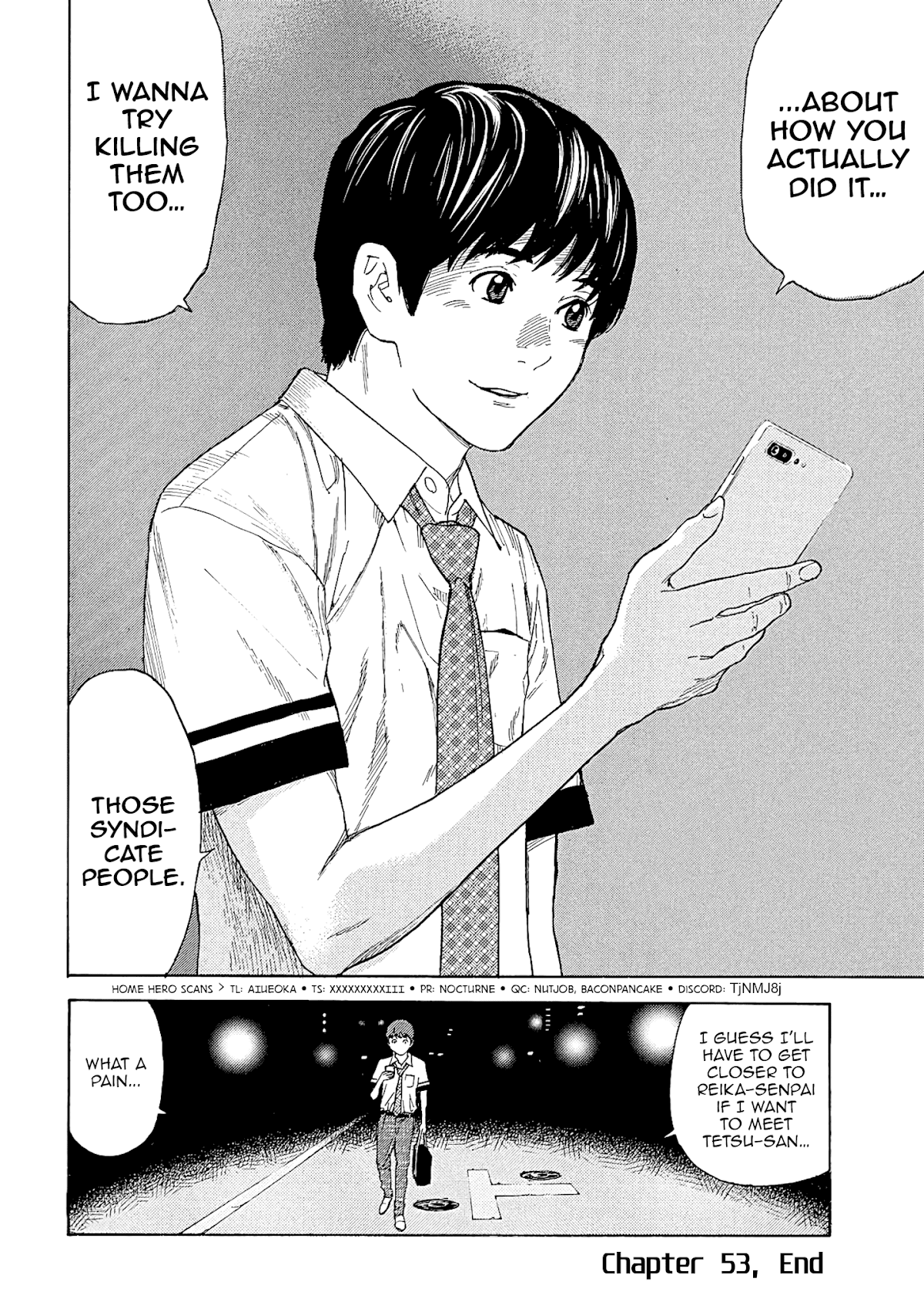 My Home Hero Chapter 53 page 22 - Chapter 53: What Kind of Person is your Father