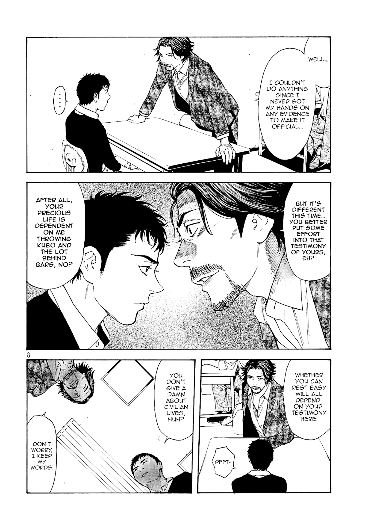 My Home Hero Chapter 60 page 8 - Chapter 60: Kyoichi's Plan