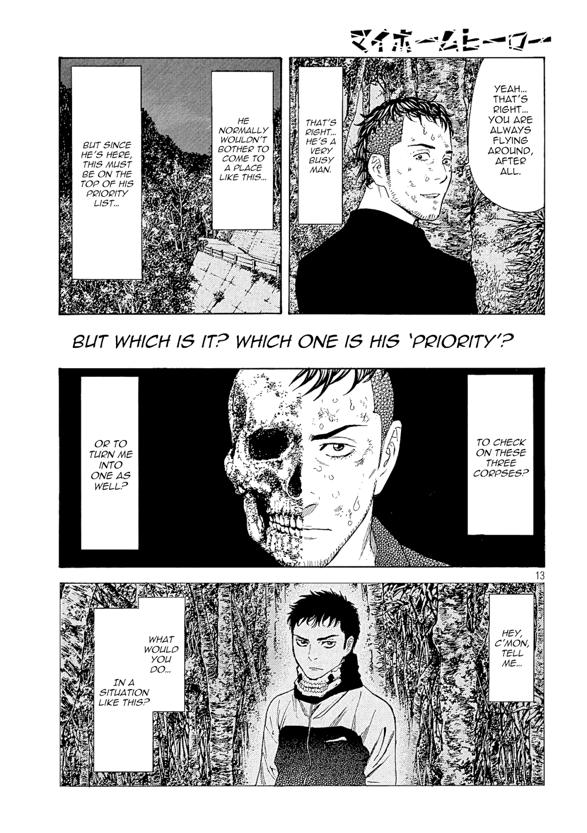 My Home Hero Chapter 61 page 14 - Chapter 61: Which Is It?