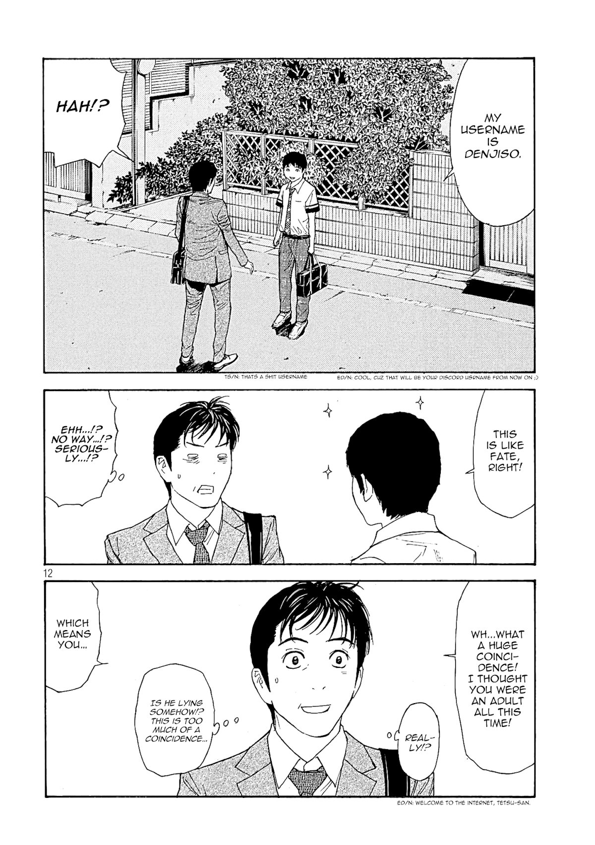 My Home Hero Chapter 62 page 12 - Chapter 62: Denjiso
