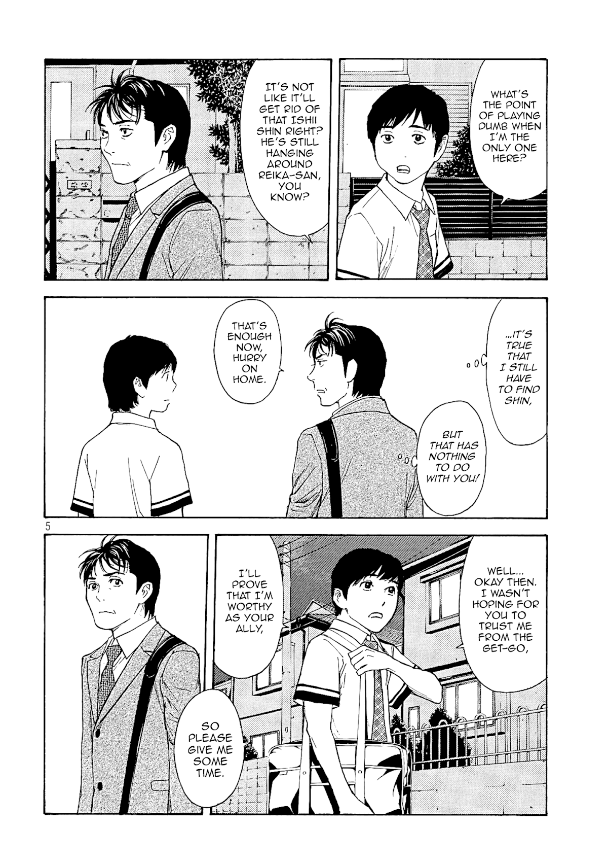 My Home Hero Chapter 63 page 4 - Chapter 63: Find Shin