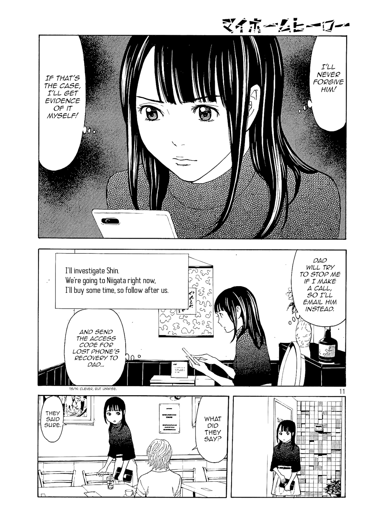 My Home Hero Chapter 64 page 11 - Chapter 64: Awful Woman