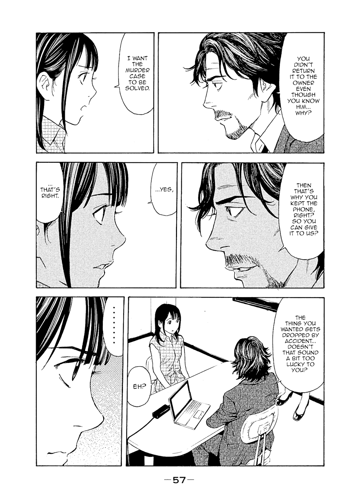 My Home Hero Chapter 72 page 13 - Chapter 72: Investigation