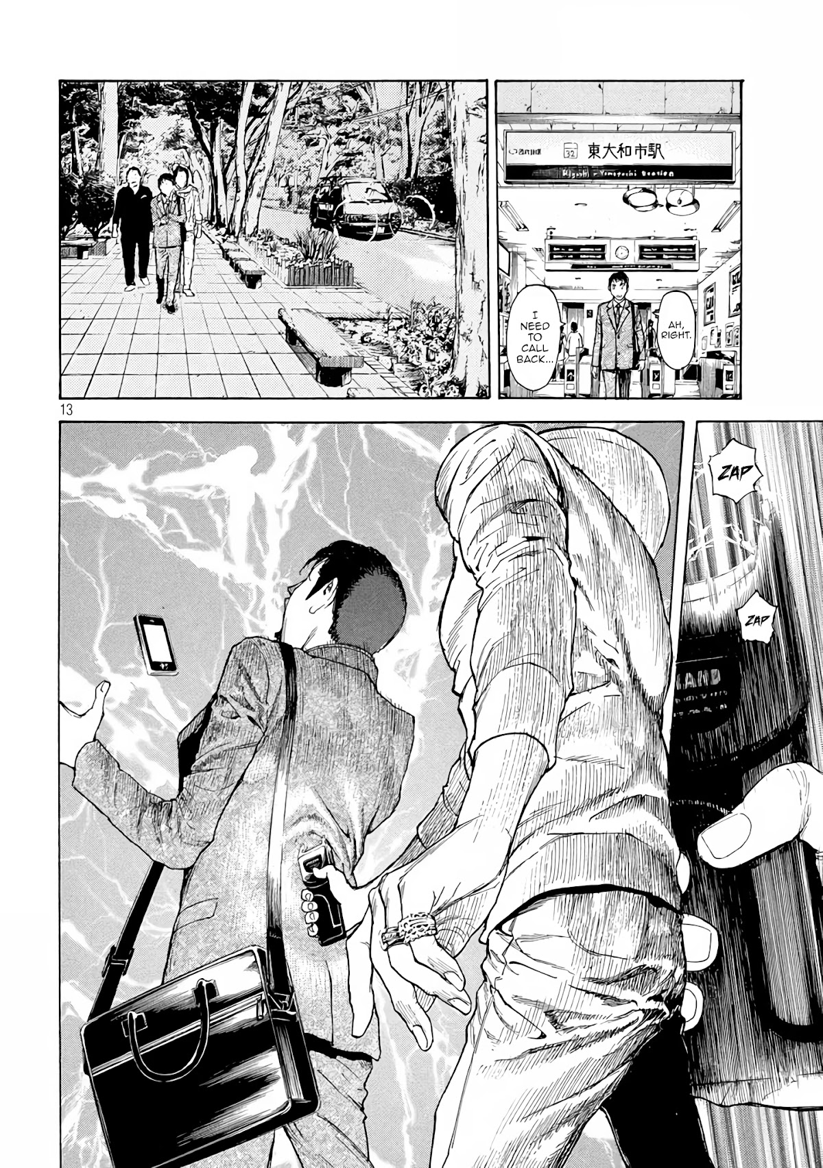My Home Hero Chapter 9 page 13 - Chapter 9: Forcing Through