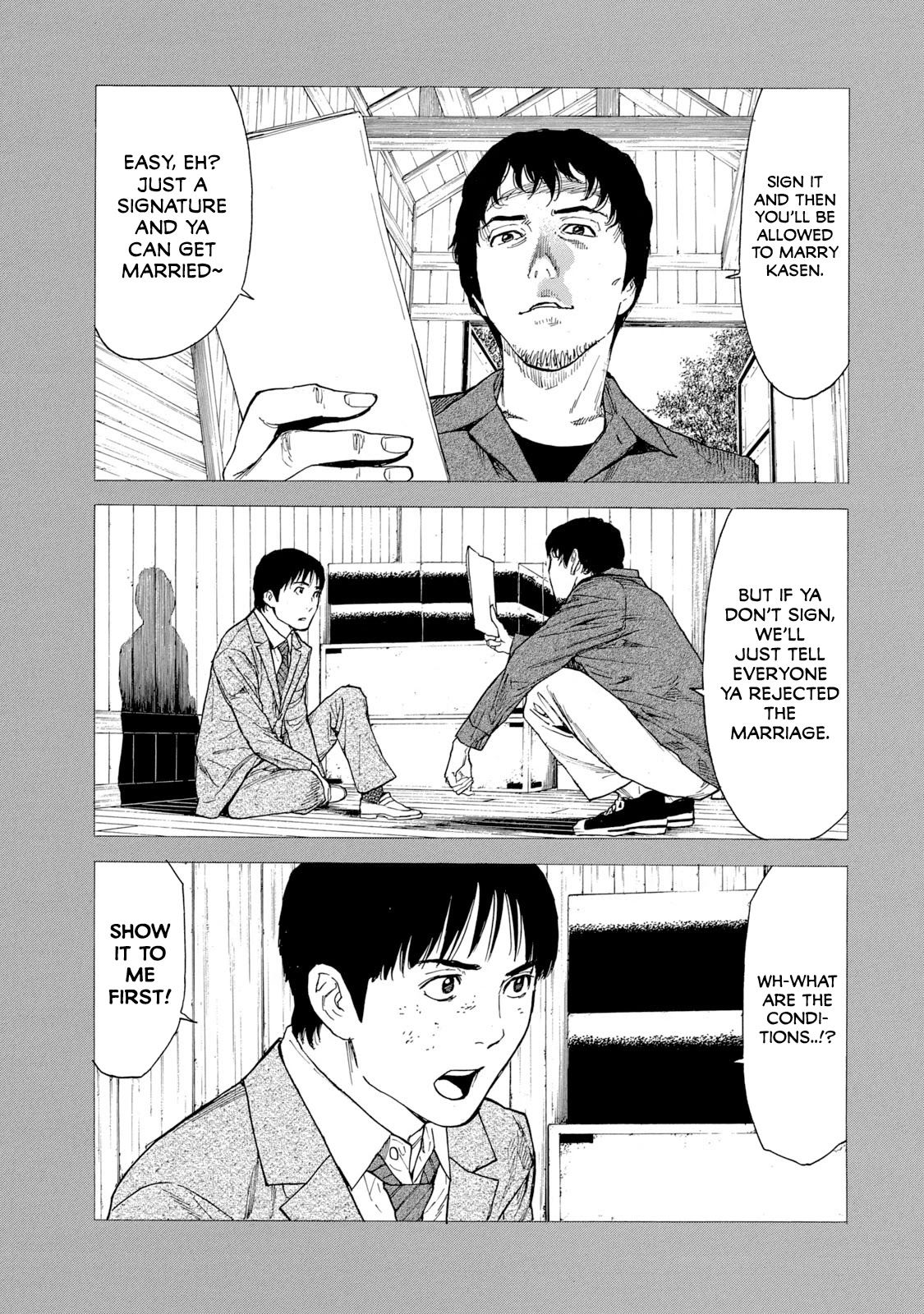 My Home Hero Chapter 94 page 13 - Chapter 94: Blood Contract
