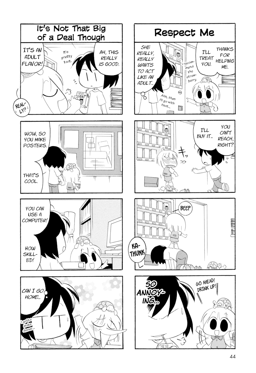My Home (Munko) Chapter 44.5 page 3 - Chapter 44.5: You Can Do It! Memeko-chan and Mai-chan: In Office