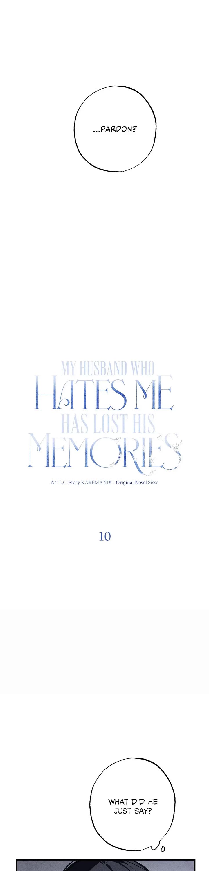My Husband Hates Me, But He Lost His Memories Chapter 10 page 18 - Chapter 10