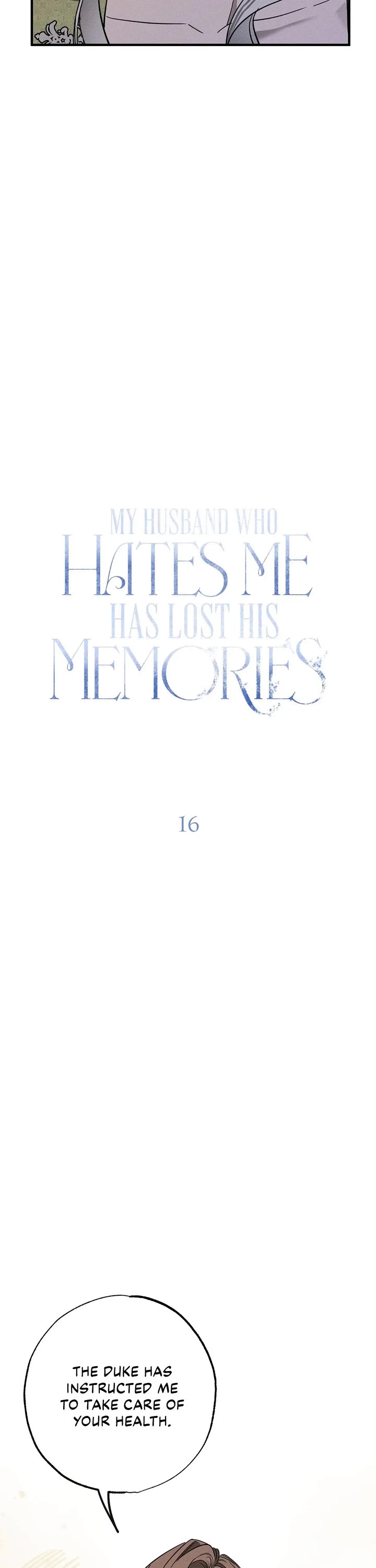My Husband Hates Me, But He Lost His Memories Chapter 16 page 16 - Chapter 16