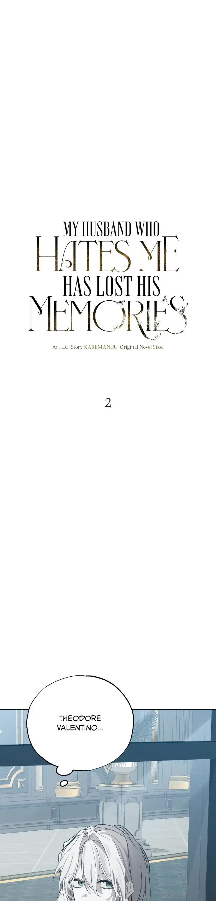 My Husband Hates Me, But He Lost His Memories Chapter 2 page 1 - Chapter 2