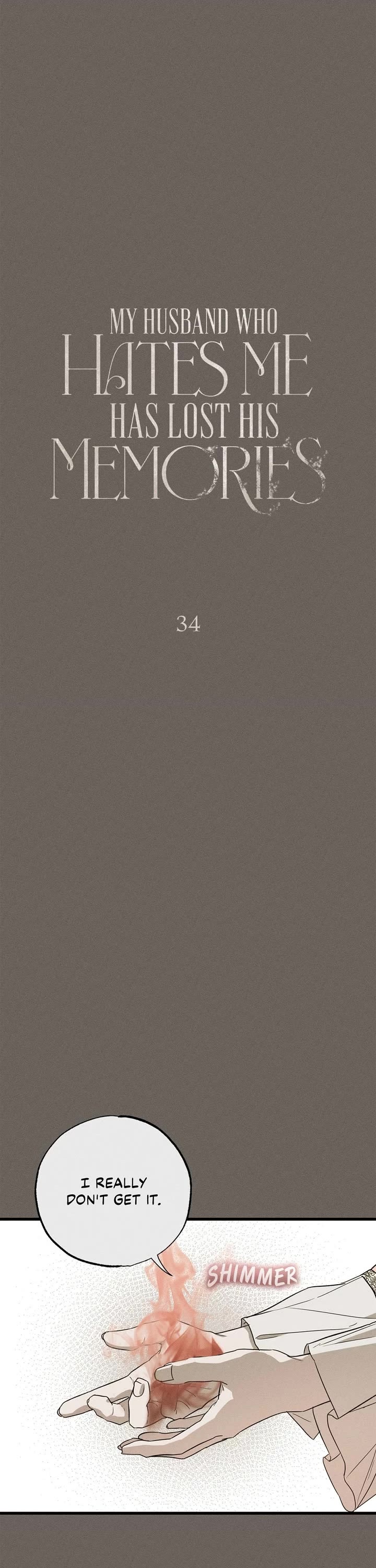 My Husband Hates Me, But He Lost His Memories Chapter 34 page 12 - Chapter 34