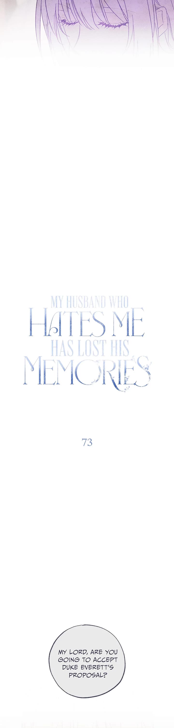 My Husband Hates Me, But He Lost His Memories Chapter 73 page 7 - Chapter 73