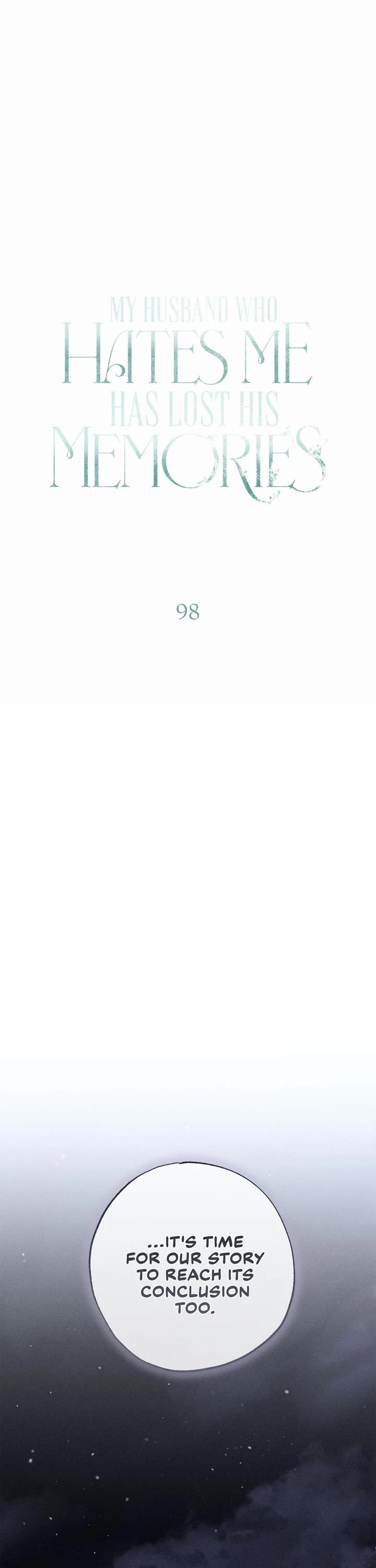 My Husband Hates Me, But He Lost His Memories Chapter 98 page 1 - Chapter 98: End of Main Story