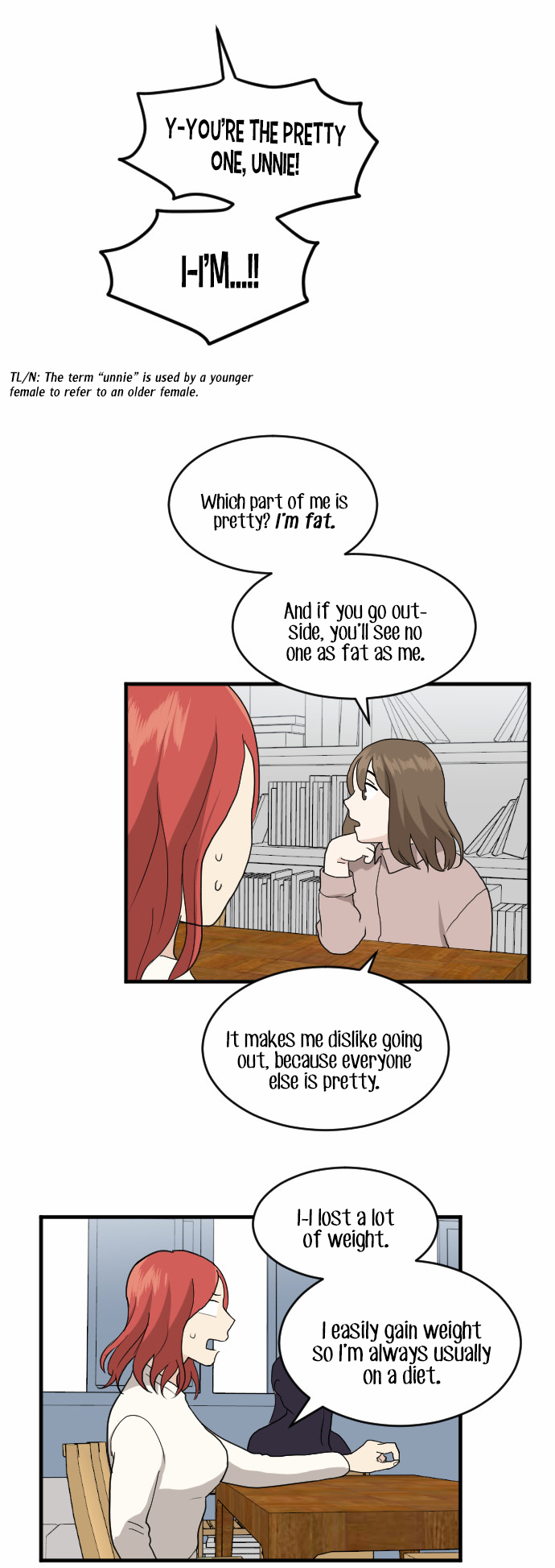 My ID is Gangnam Beauty Chapter 27 page 11 - Chapter 27 : You'll Become Prettier if You Lose Weight