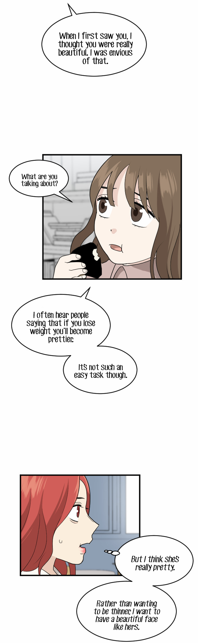 My ID is Gangnam Beauty Chapter 27 page 12 - Chapter 27 : You'll Become Prettier if You Lose Weight