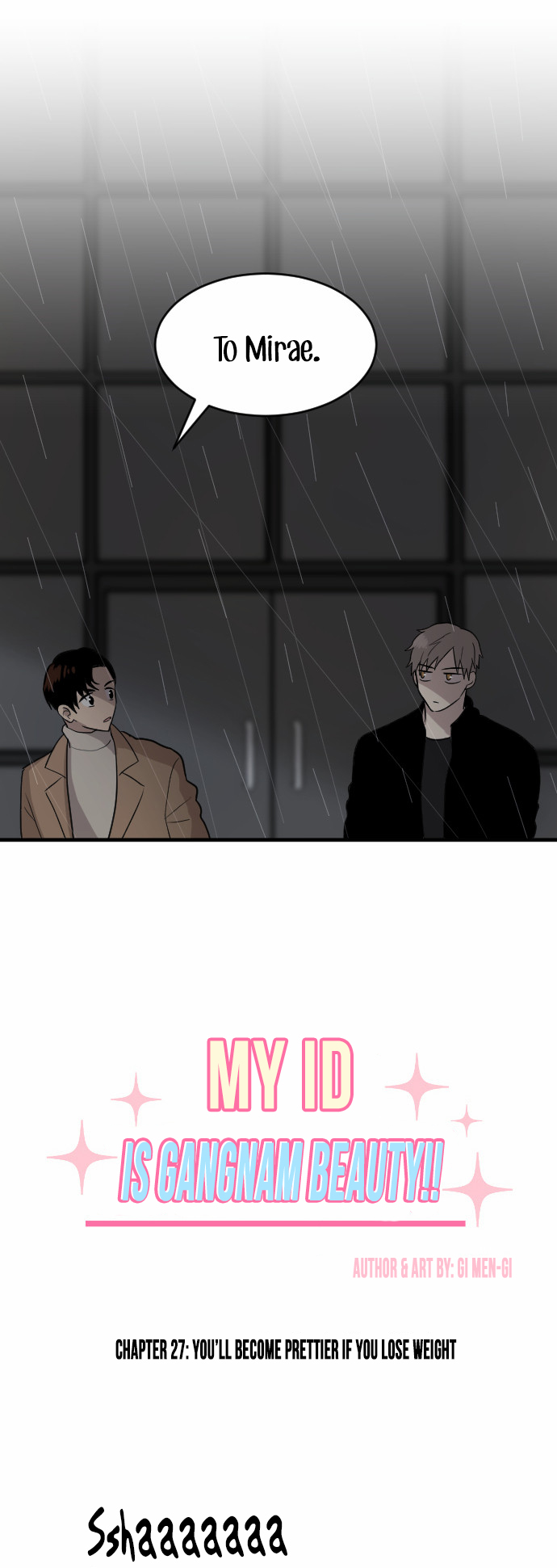 My ID is Gangnam Beauty Chapter 27 page 2 - Chapter 27 : You'll Become Prettier if You Lose Weight