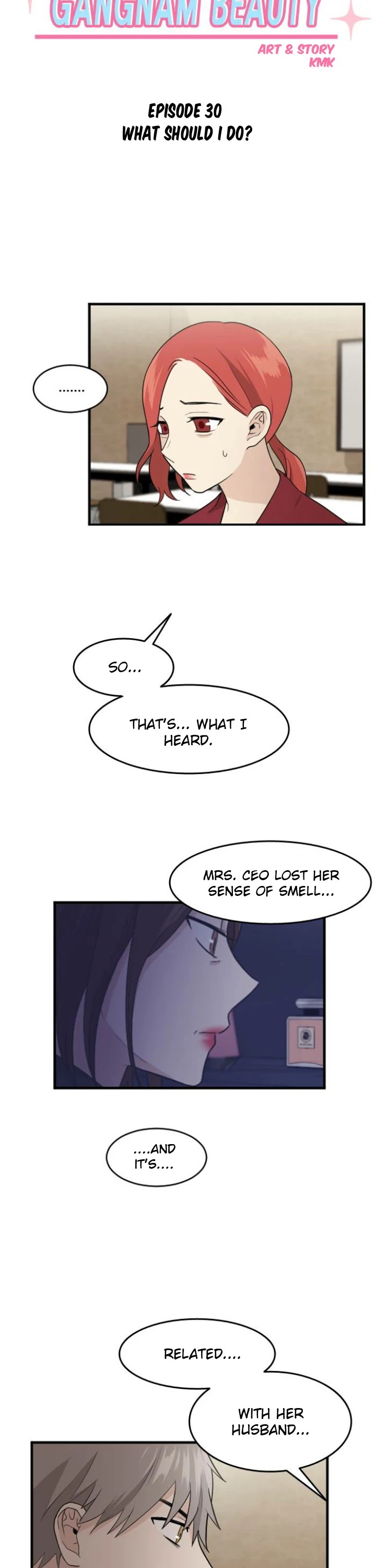 My ID is Gangnam Beauty Chapter 30 page 2 - Chapter 30: What Should I Do?