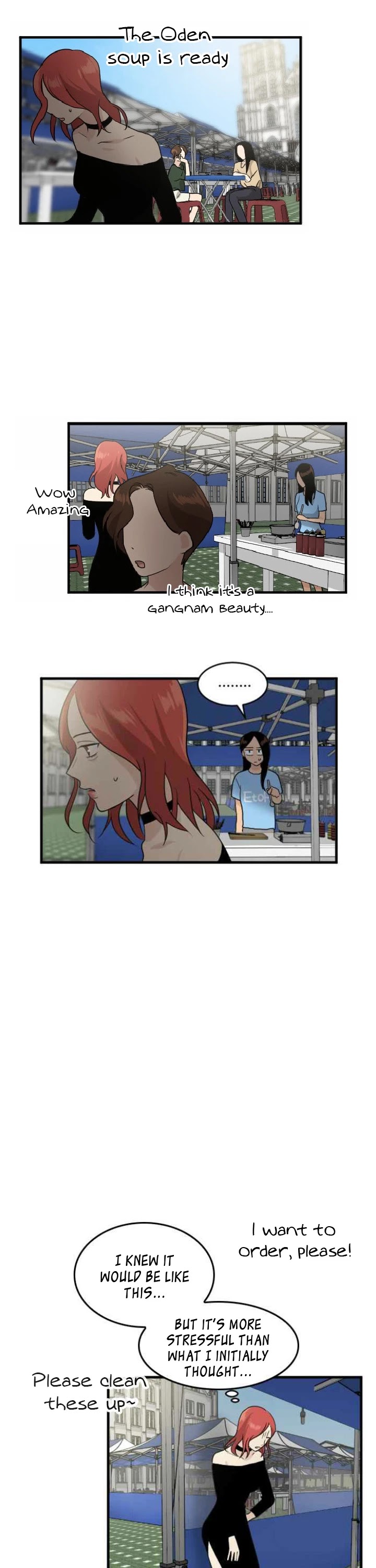 My ID is Gangnam Beauty Chapter 33 page 16 - Chapter 33: Festival - It's Tiring