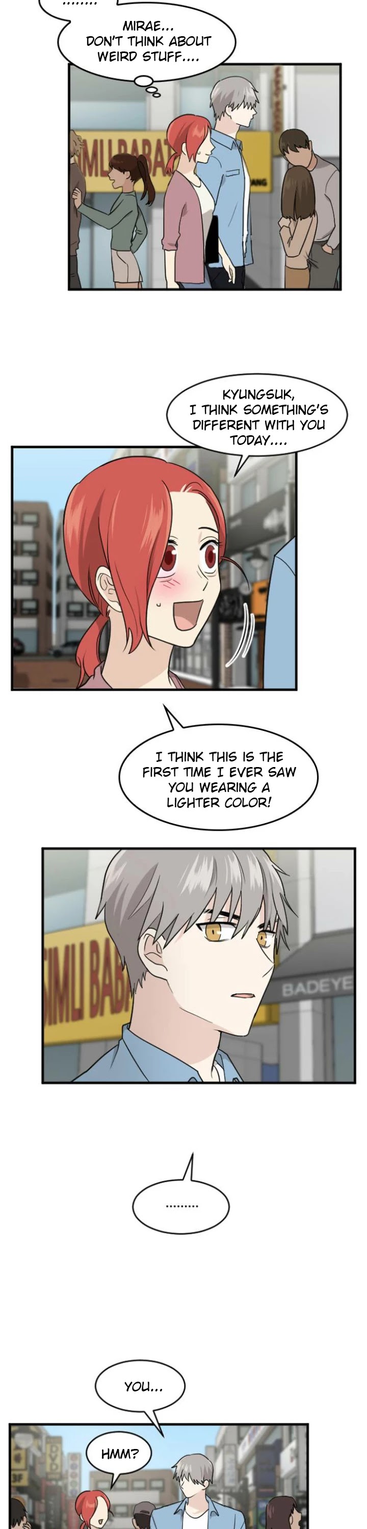 My ID is Gangnam Beauty Chapter 43 page 3 - Chapter 43: Thump Thump Thump - Cliche Dating Route